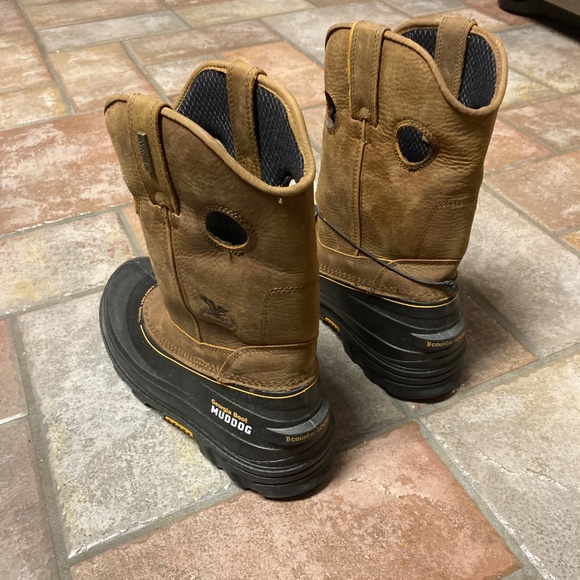 GEORGIA BOOT MEN'S MUDDOG WATERPROOF WORK BOOTS - COMPOSITE TOE - Picture 7 of 8